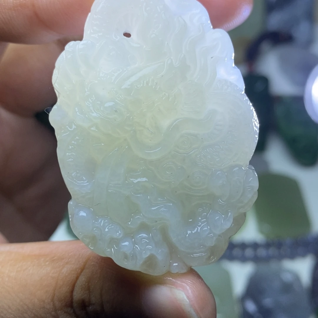 颈饰未镶嵌和田玉
