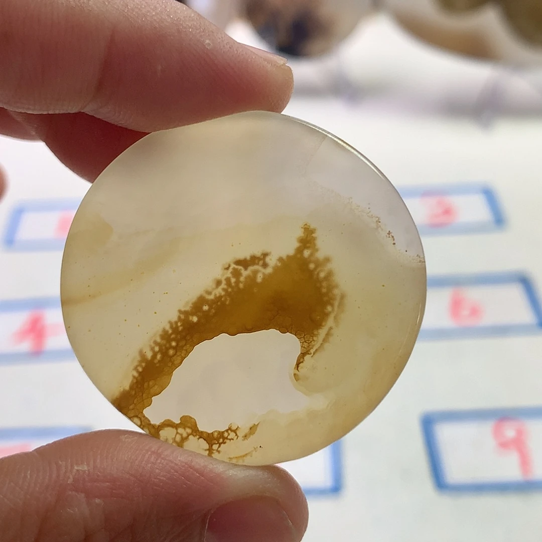 未镶嵌玛瑙/玉髓珠宝半成品