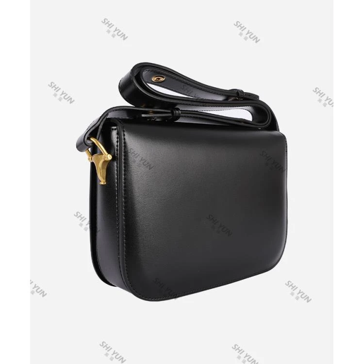 SHIYUN/施蕴黑色秋冬时尚斜跨女包34033