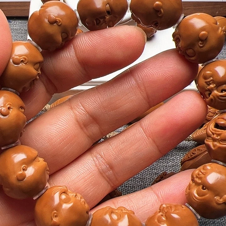 橄榄核手串/手链童趣百态