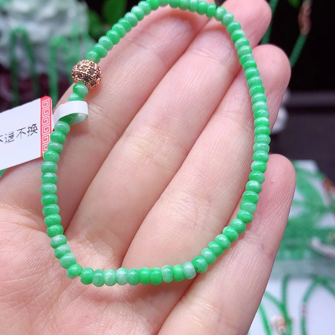 翡翠未镶嵌手链翡翠