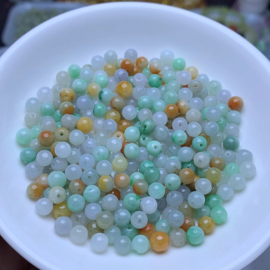 【闪购商品】未镶嵌手链翡翠卡5冰三彩40个