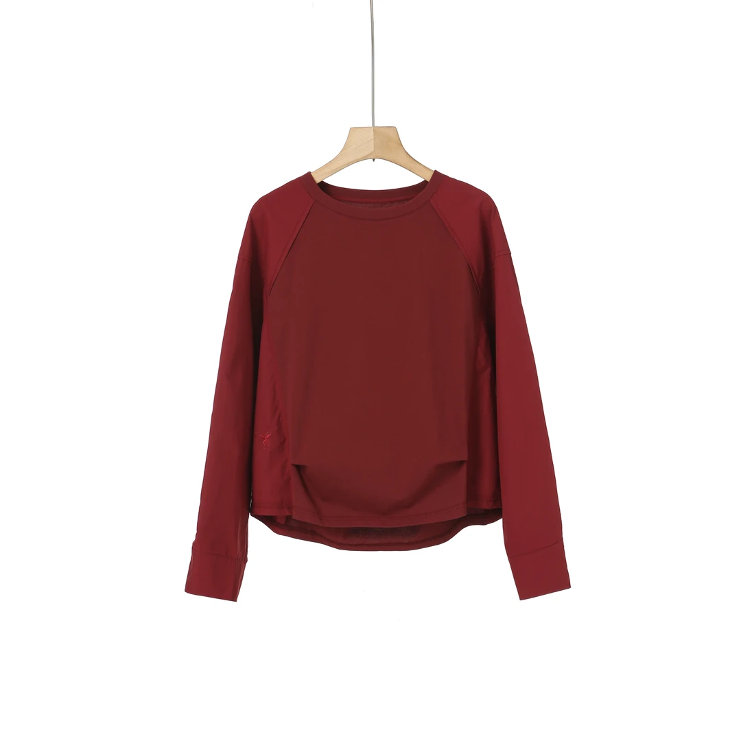 李子木先生可外穿精致打底t恤赴约极简女装小众爆款显瘦优雅舒适