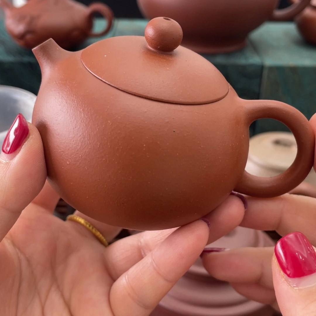 紫砂茶壶西施紫泥150cc微瑕