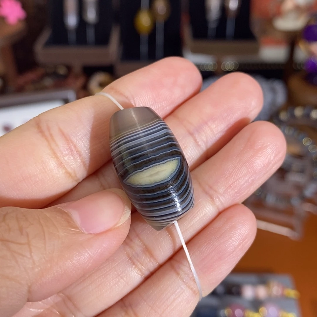 闲***云玛瑙/玉髓未镶嵌颈饰