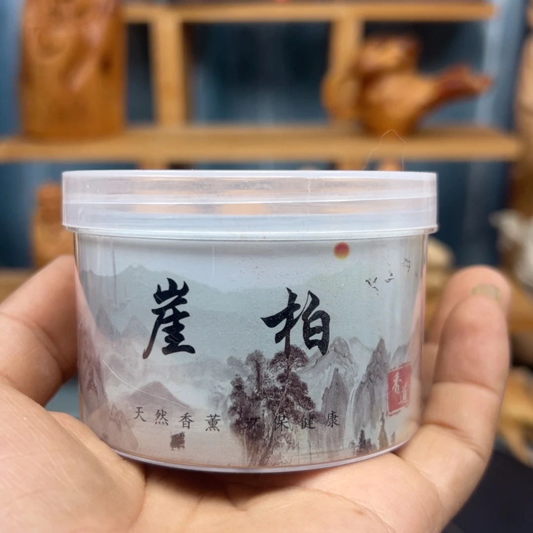 木靜*慧崖柏2盒倒流香手把件