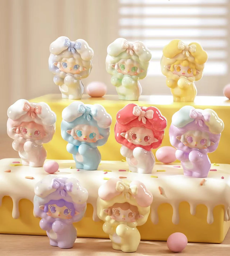 【拆盒】氧氧yooki糖衣炮弹萌粒盲盒可爱摆件