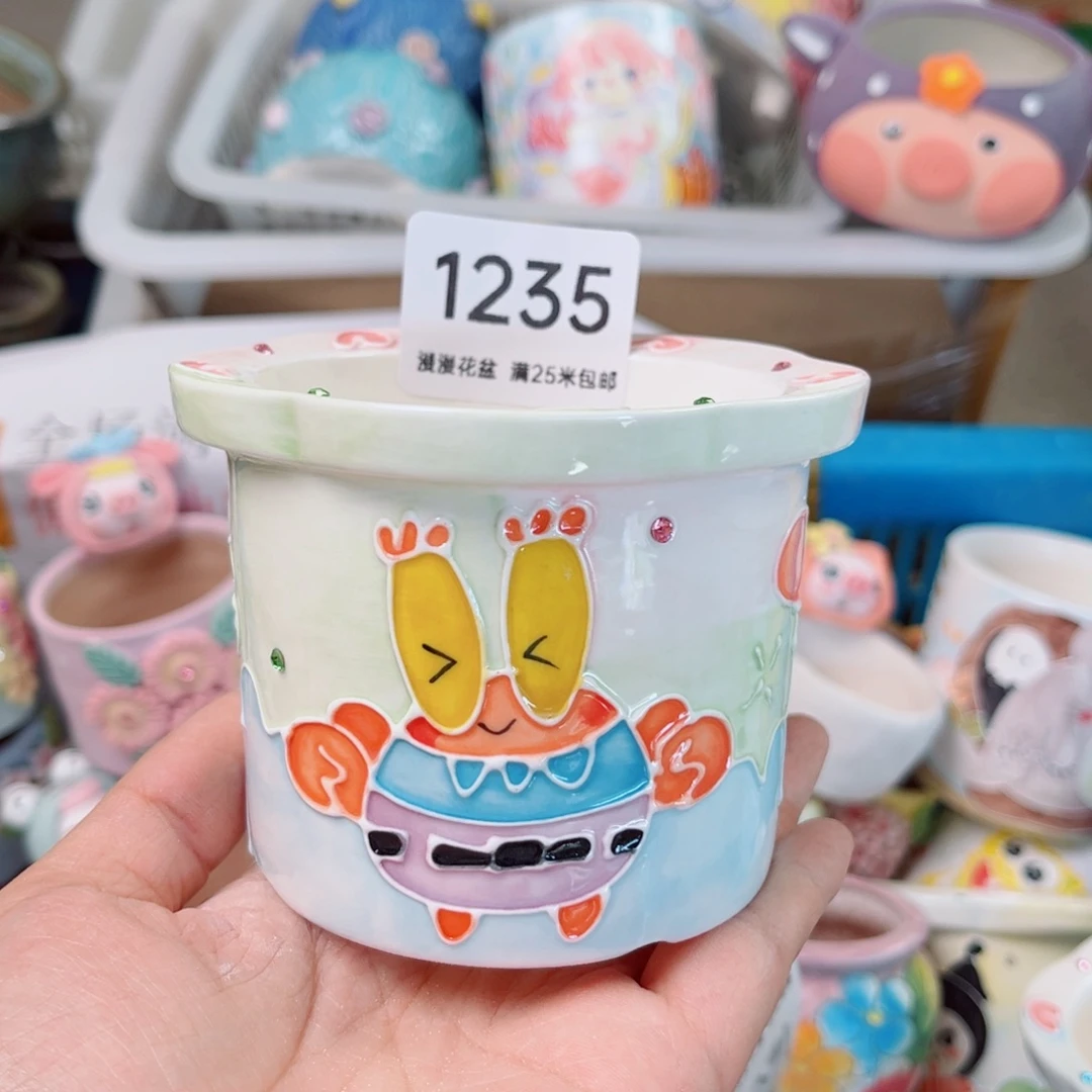 景德镇手工制作1235口7.5