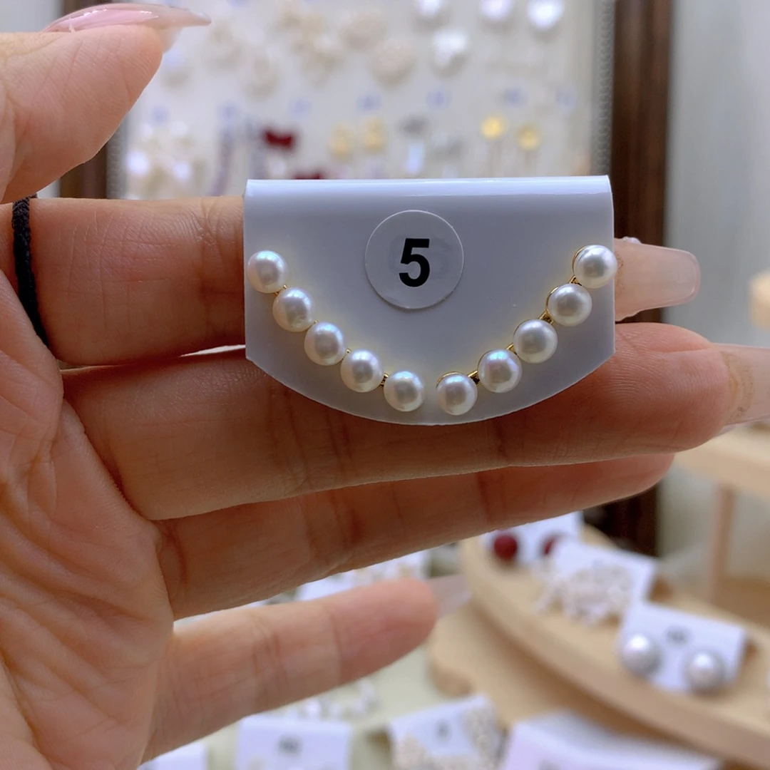 未镶嵌耳饰淡水珍珠