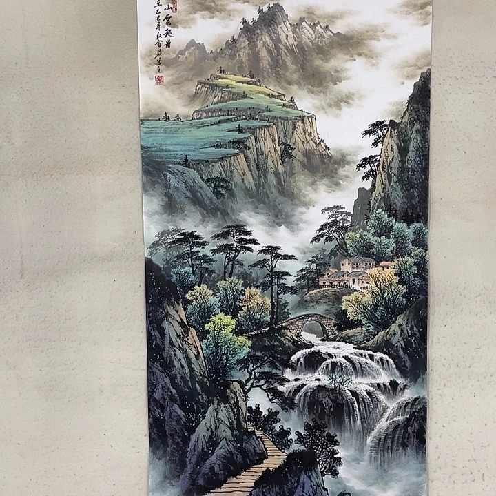 国画国画作品欣赏。国画