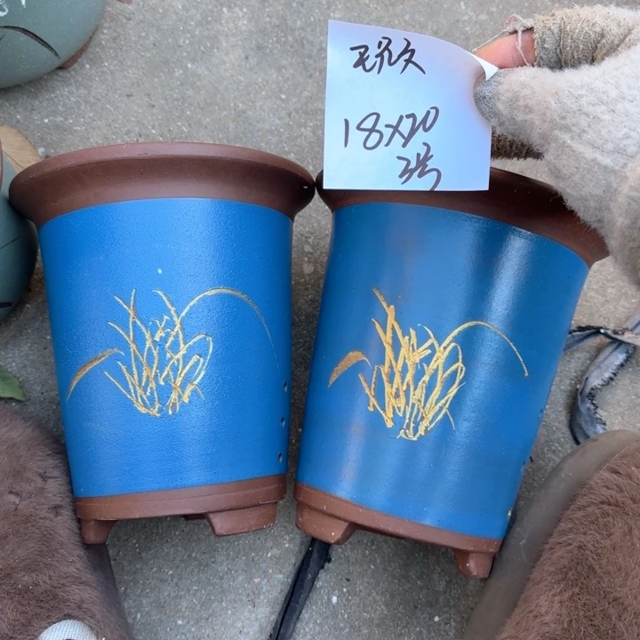 紫砂花盆特价清仓