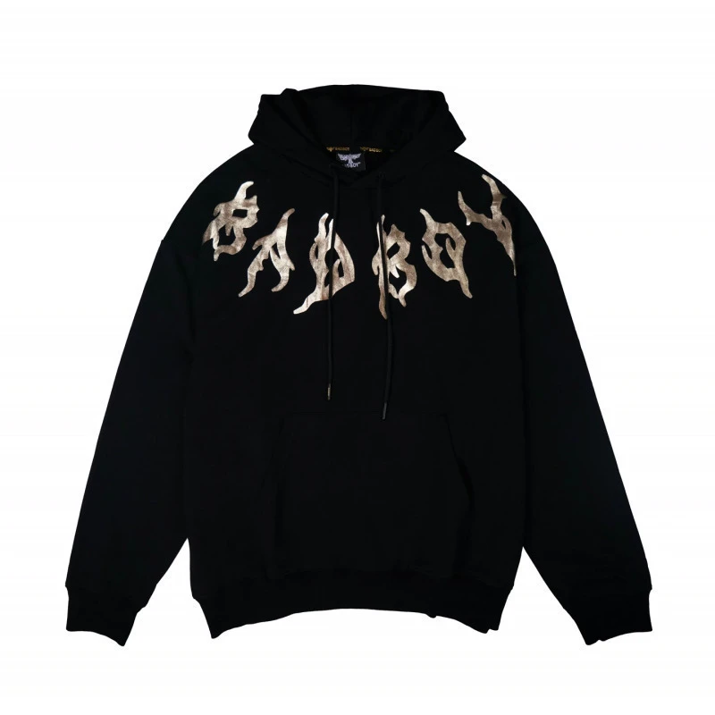 【112】BAD BOY双色连帽卫衣