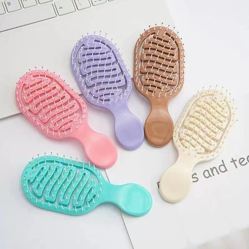 长发蓬松梳MINI便携梳家用板梳按摩梳镂空梳蓬松高颅顶可爱排骨梳