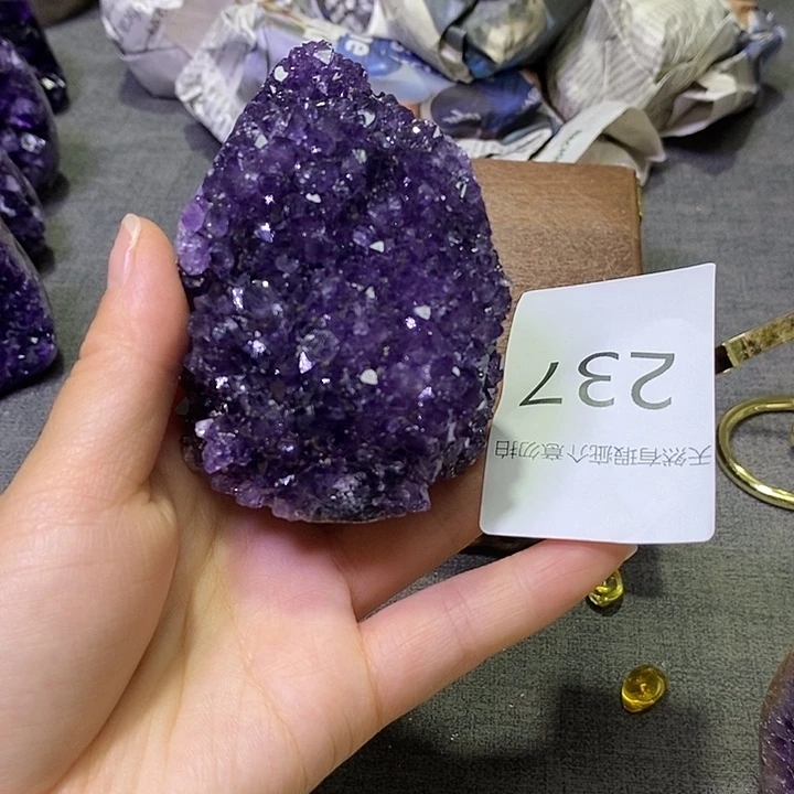 未镶嵌珠宝半成品紫晶