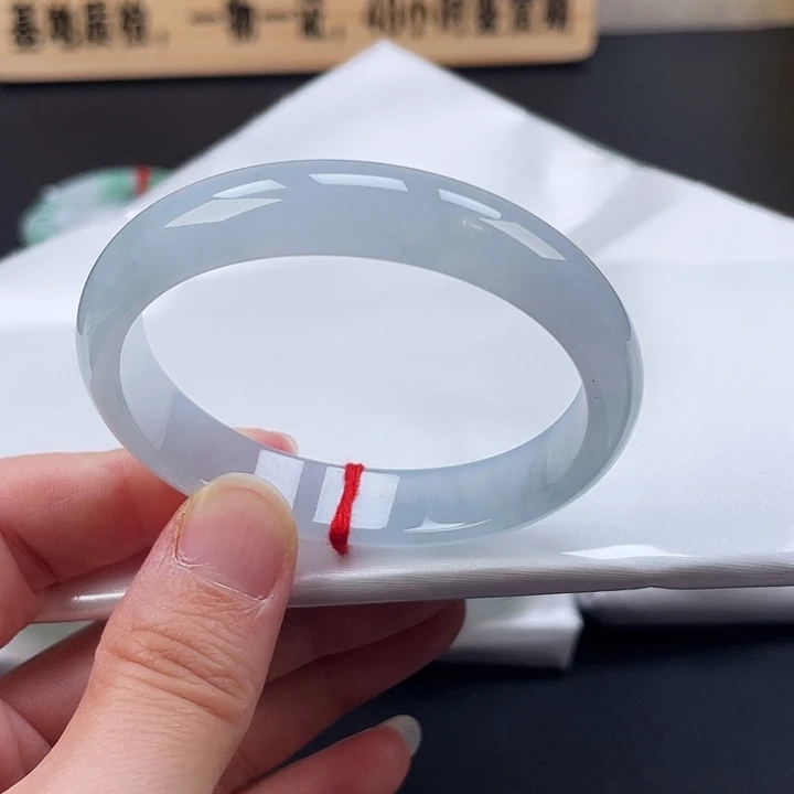 翡翠未镶嵌手镯贵妃22