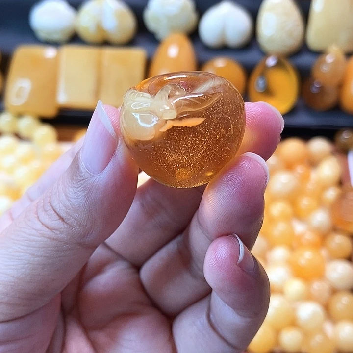 蜜蜡未镶嵌吊坠(不含链)