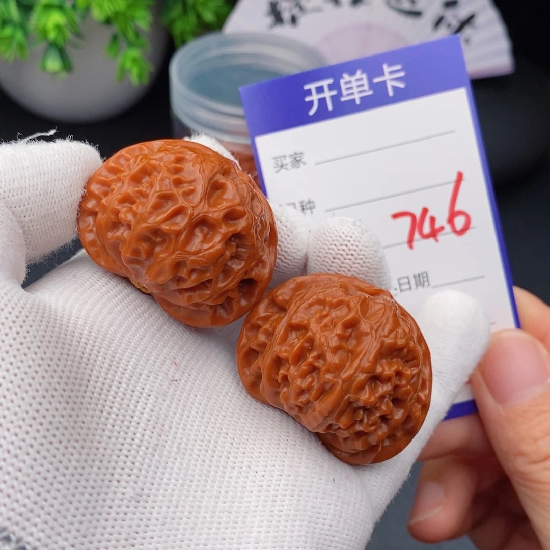 文玩核桃把件39宫灯746