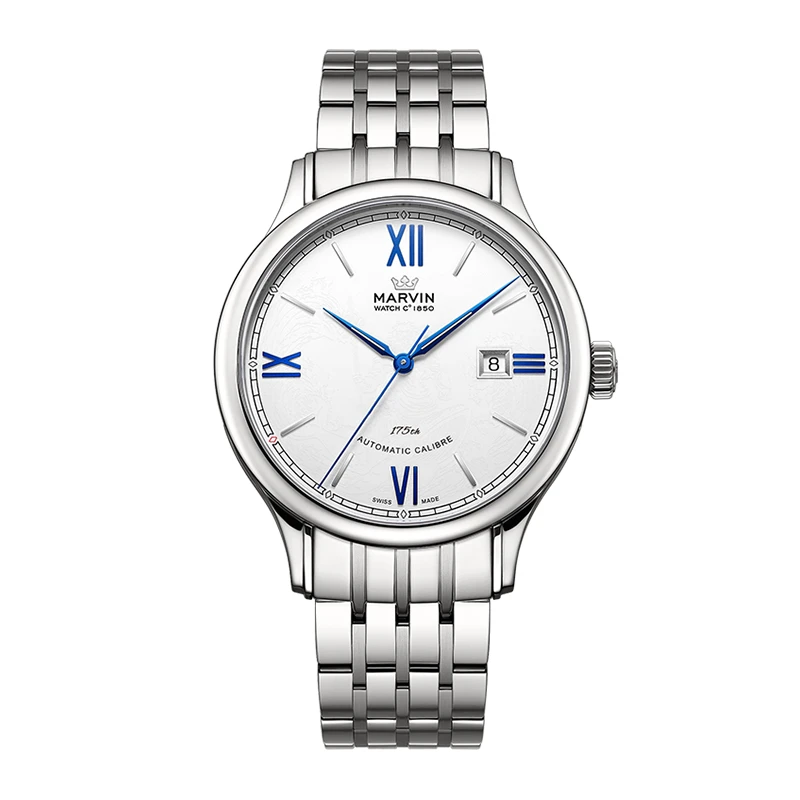 MARVIN/摩纹海神波塞冬系列瑞士原装男士气质机械表M117
