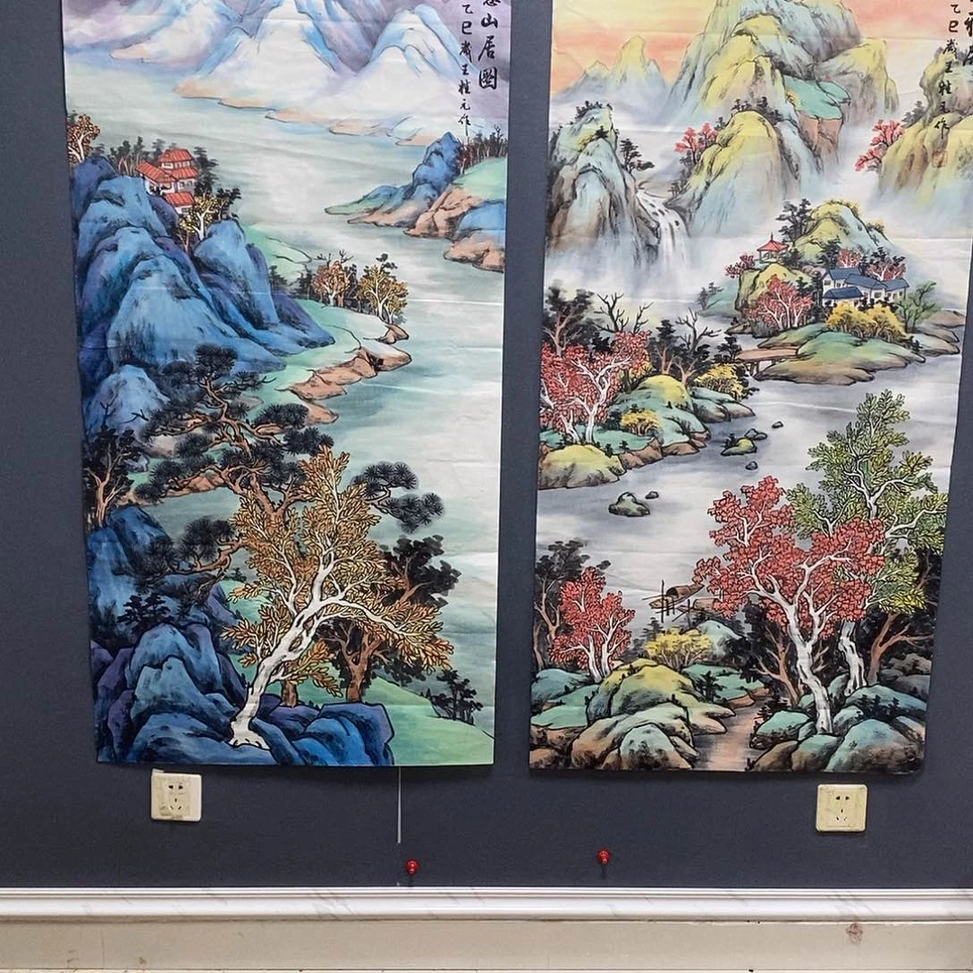 关***庄国画王桂元68.138手绘画芯
