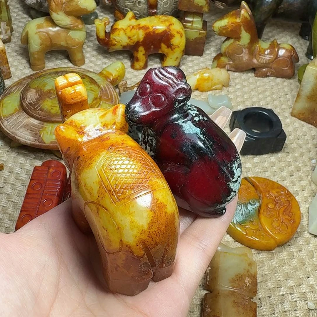 白玉菩提吊坠蕊*挂件