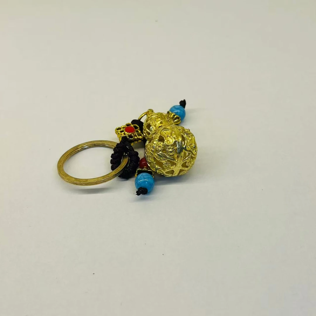 黄铜  镂空葫芦  挂件   配件