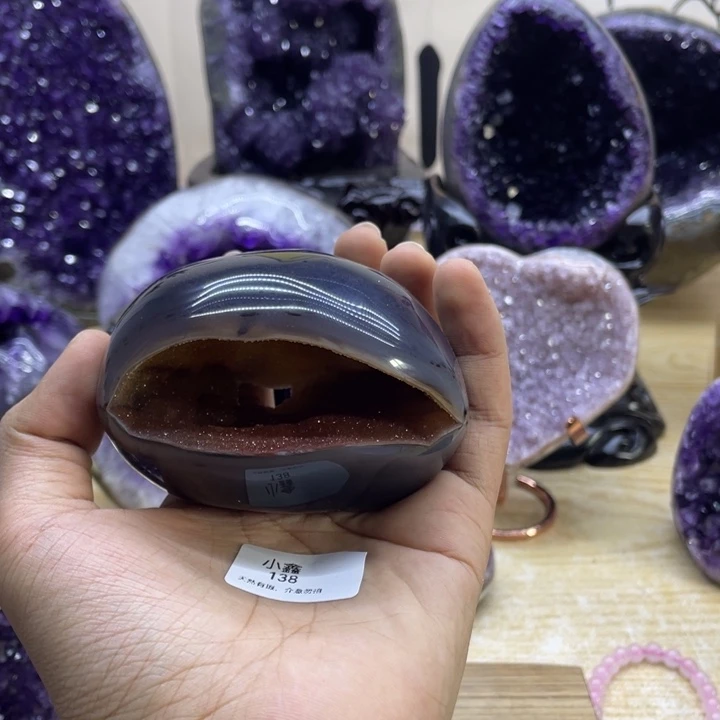 未镶嵌大型摆件（非配饰）紫晶