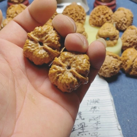 文玩核桃把件别****粮蛤蟆头