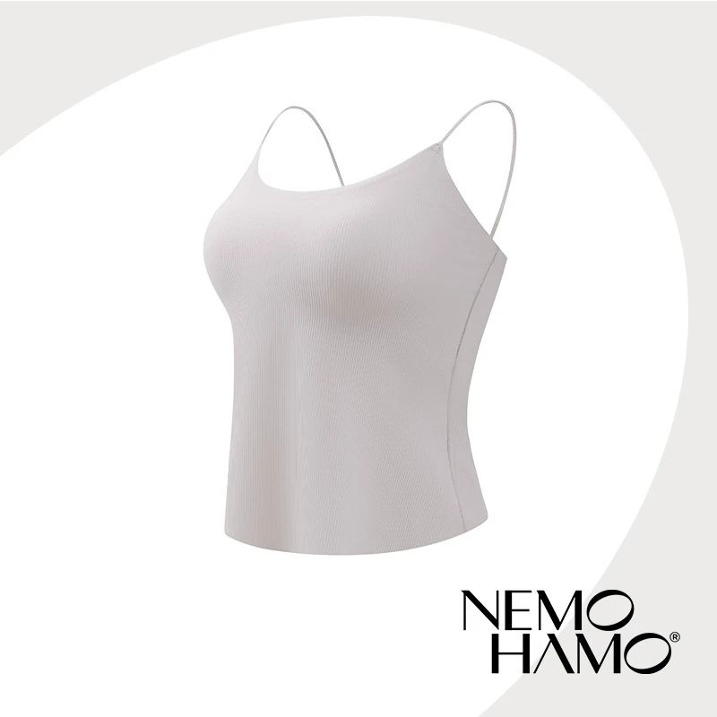 NemoHamo 春夏打底二合一无感吊带背心