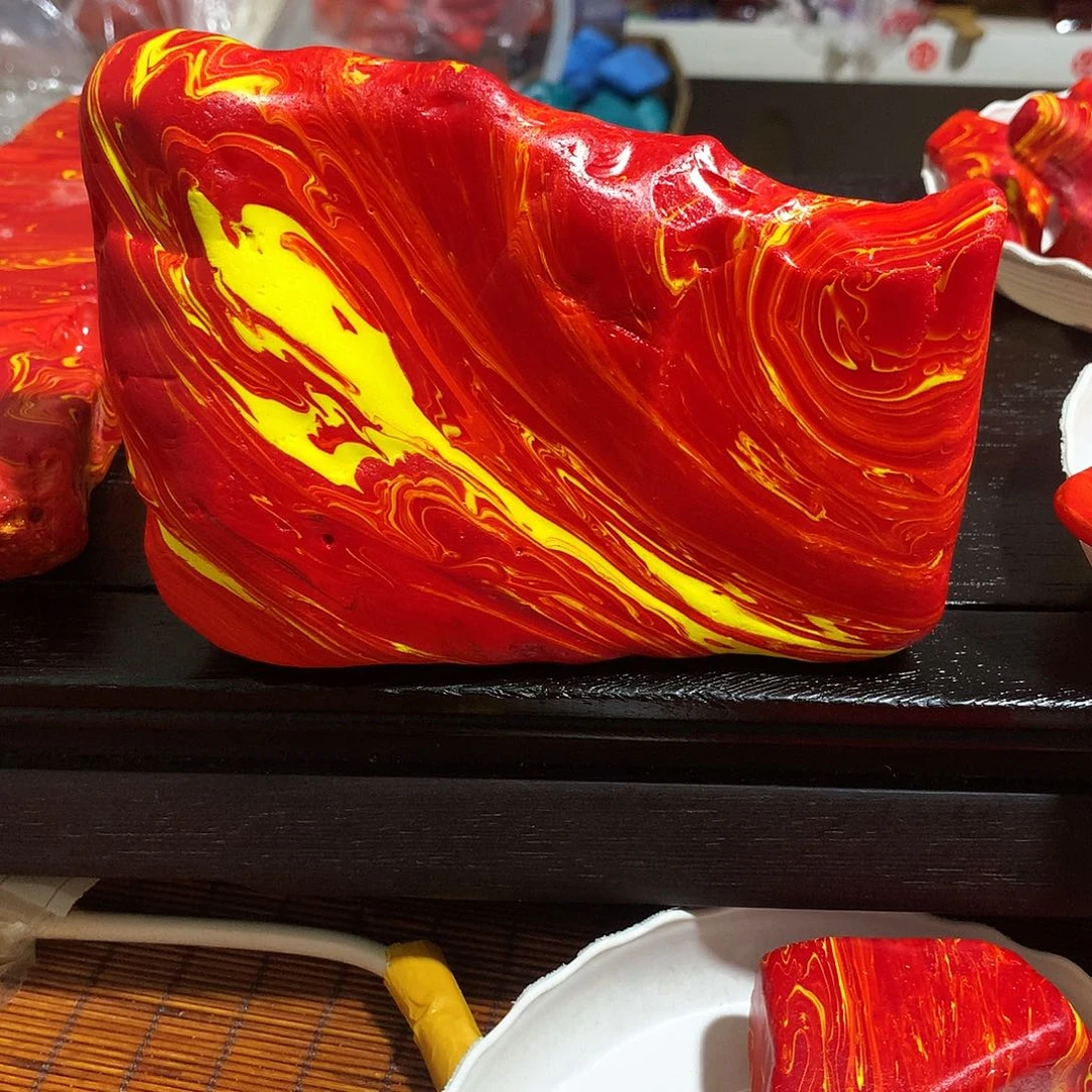 石材奇石1号鸡血石
