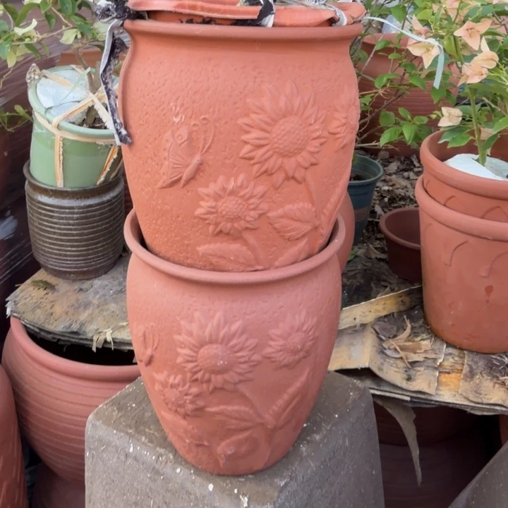 花盆紫砂口19高24宜兴紫砂粗糙