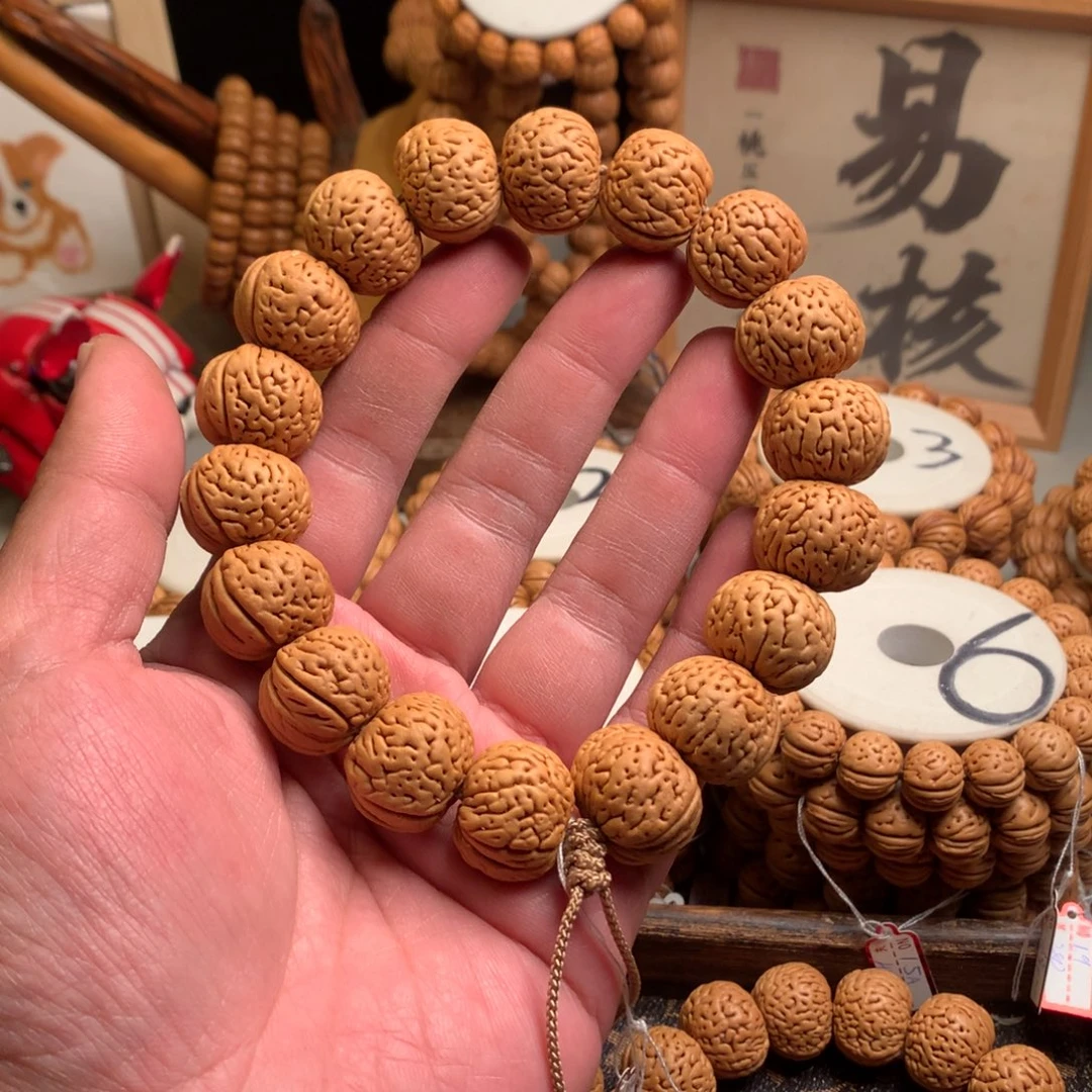 手串桃核【磨盘】2.2桃核手持