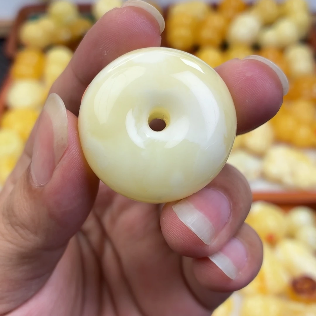 蜜蜡未镶嵌毛衣链