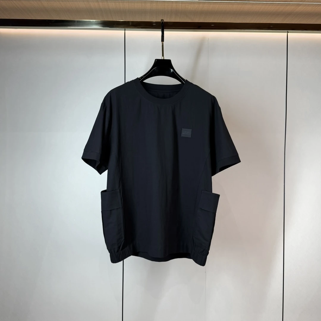 【F6661】“极简风潮流上衣” 夏季男款休闲简约宽松短袖高级时尚T恤