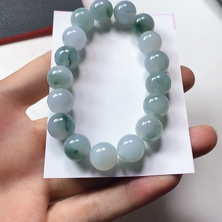 颈饰未镶嵌翡翠⑦手串