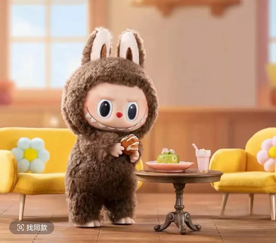 【正品代拆】THEMONSTERS-心动马卡龙搪胶毛绒盲盒全新正品