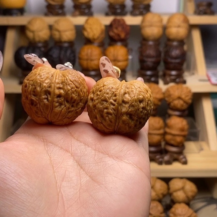 文玩核桃吊坠34聚宝盆Y23