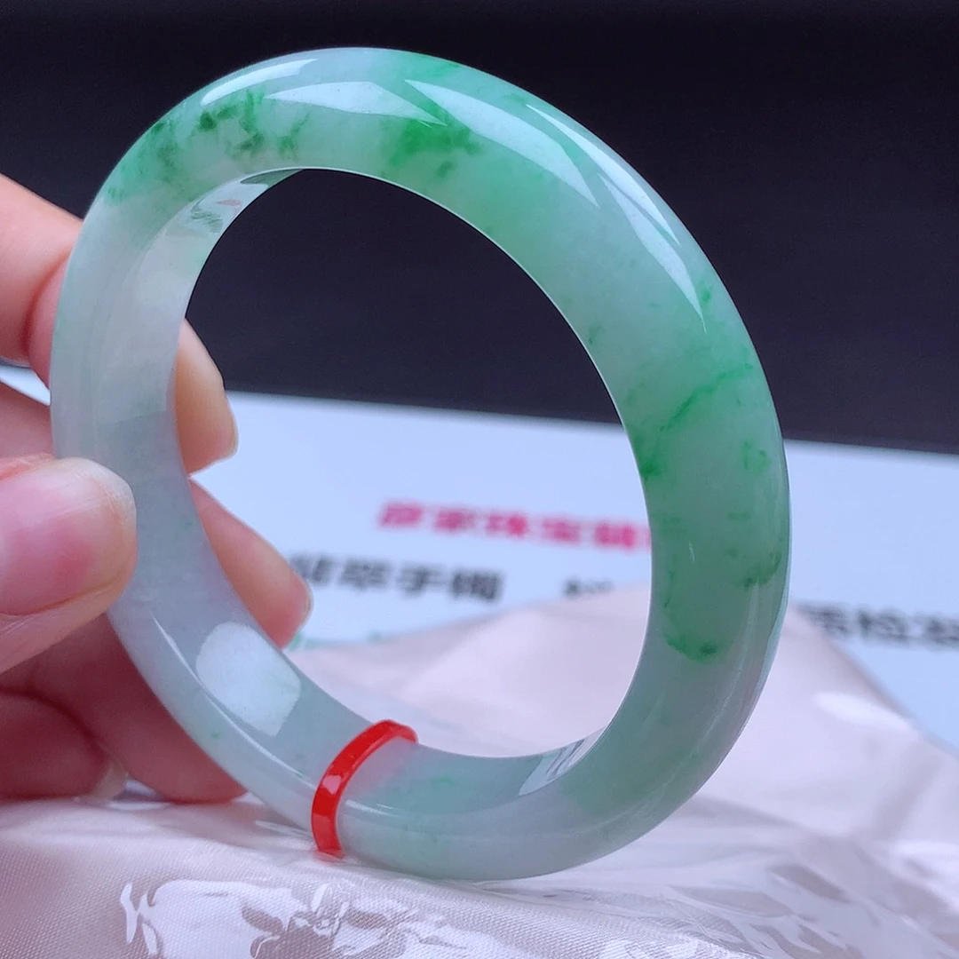 翡翠未镶嵌手镯手镯001994