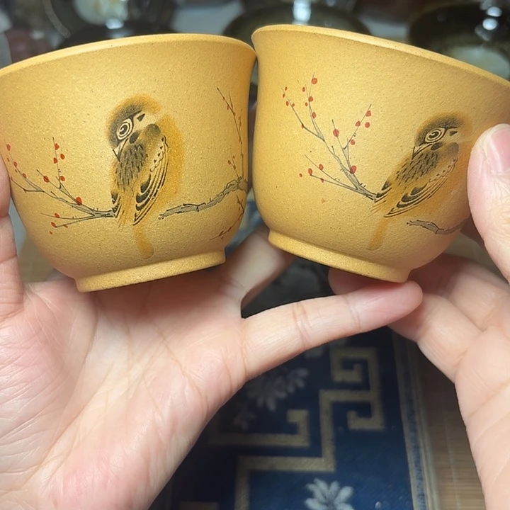 茶盏73 坚记茶盏摆件