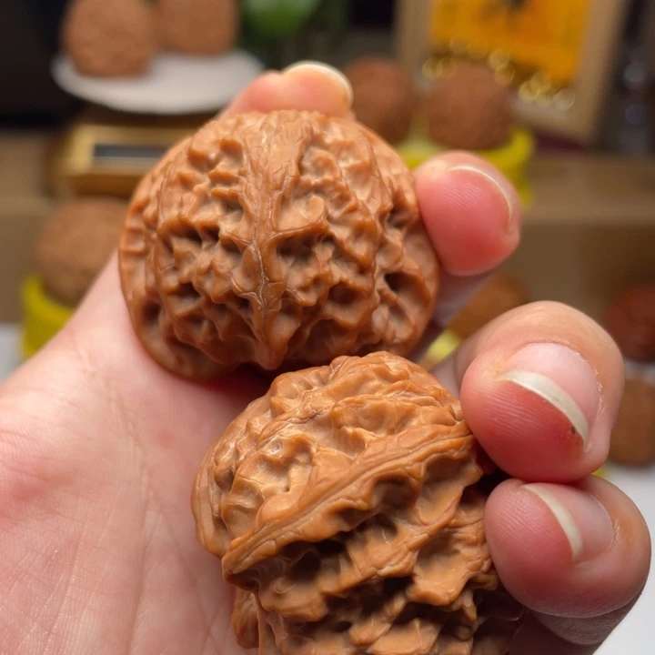 J***.吊坠文玩核桃42苹果园