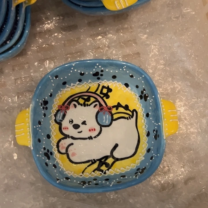 摆件手工不退不换手绘高温釉下彩