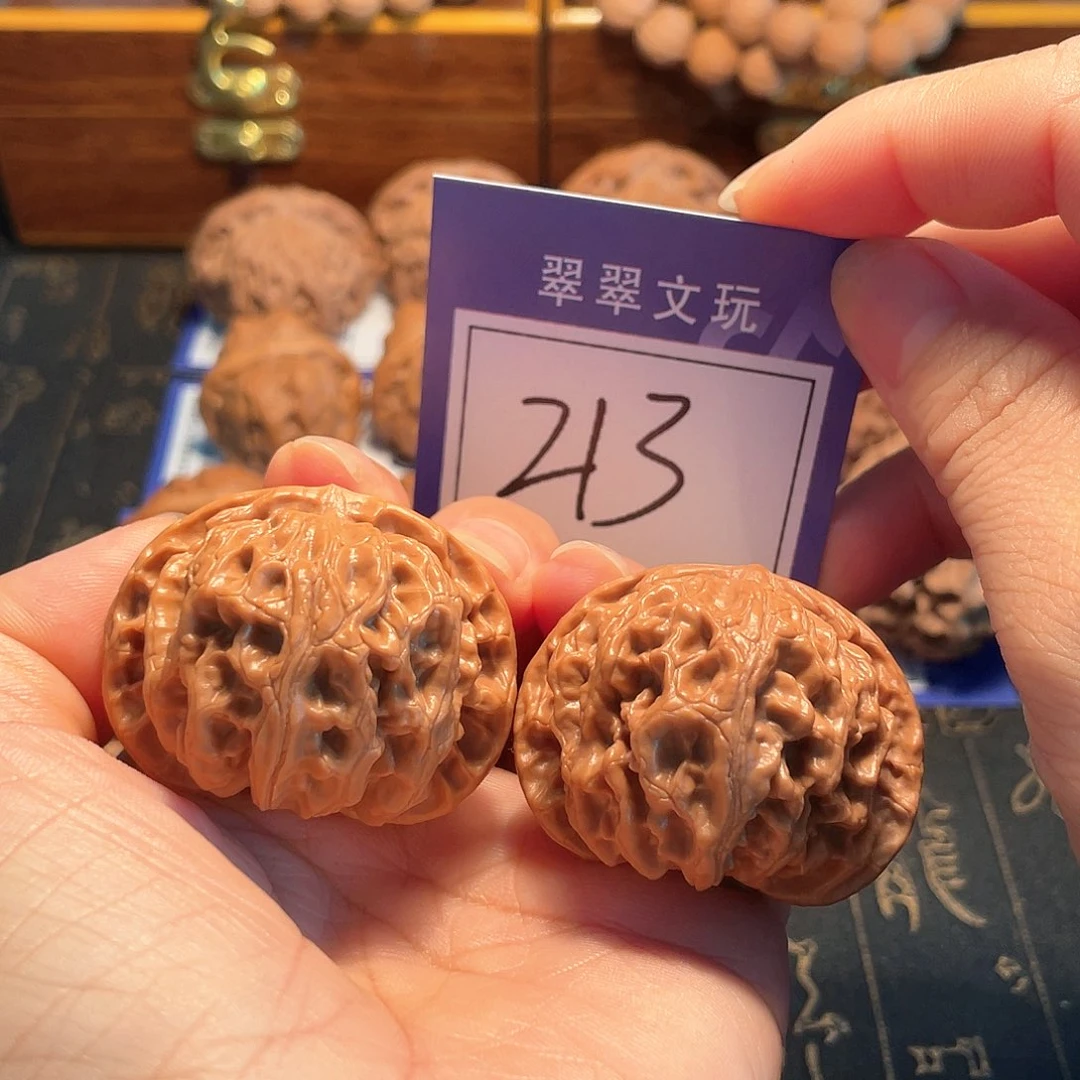 桃核把件213号苹果园4.2