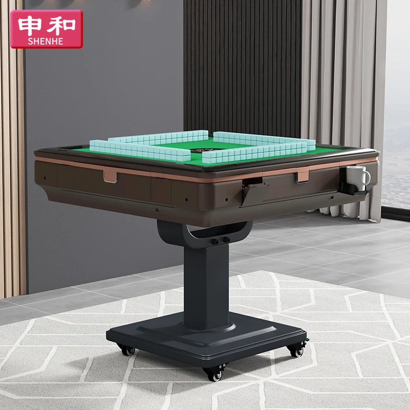 申和S3麻将机餐桌两用折叠麻将桌全自动家用仿玉石麻将包安装