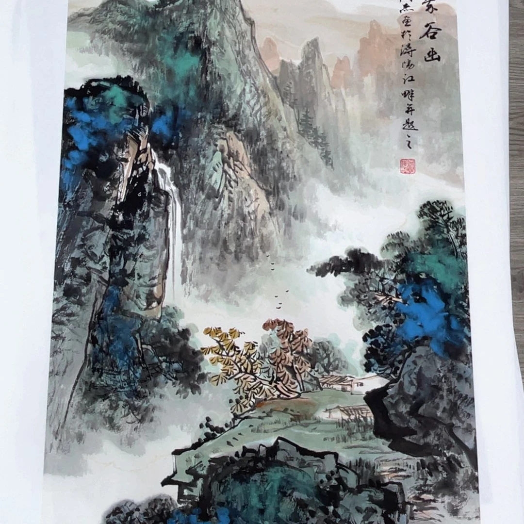 国画何润杰老师作品欣赏