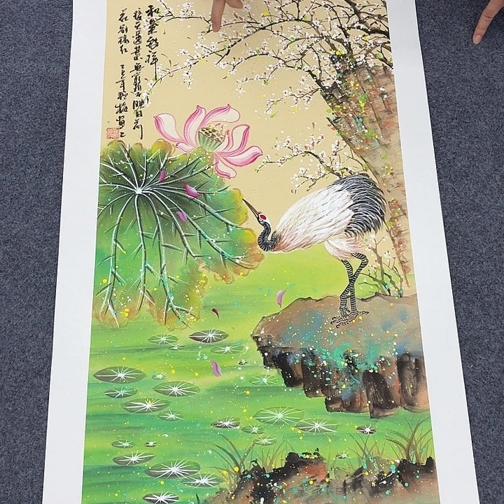 国画纯手绘国画作品
