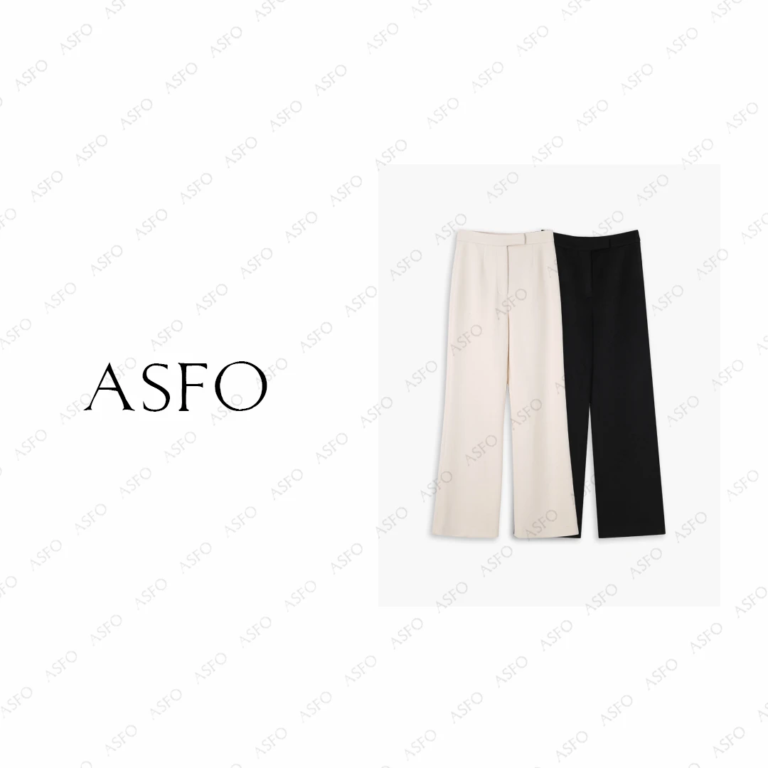 【AS满分裤】25新经典老钱l*p显瘦修身西裤AS25QNK04394