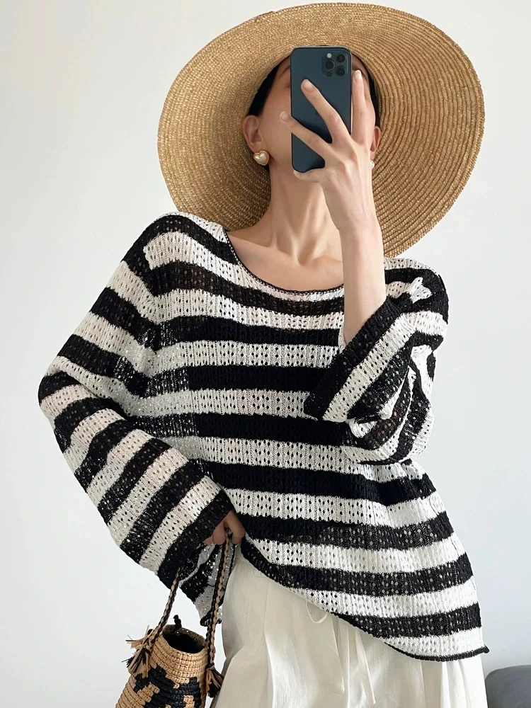 探探--毛针织衫短款上衣针织衫女装