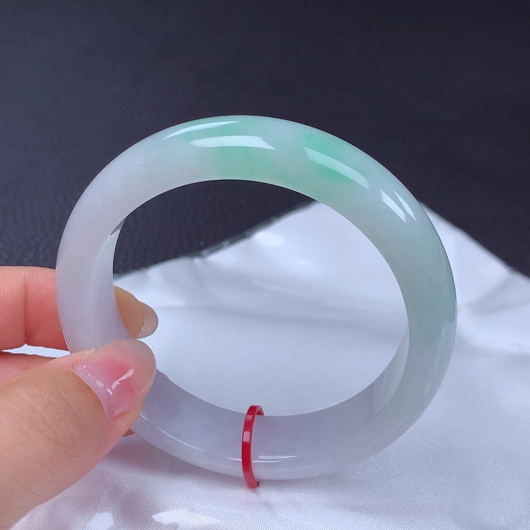 翡翠手镯未镶嵌元*有56圈口431621