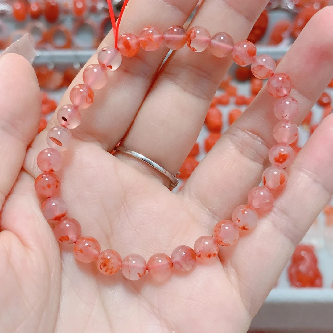 南红玛瑙手串未镶嵌