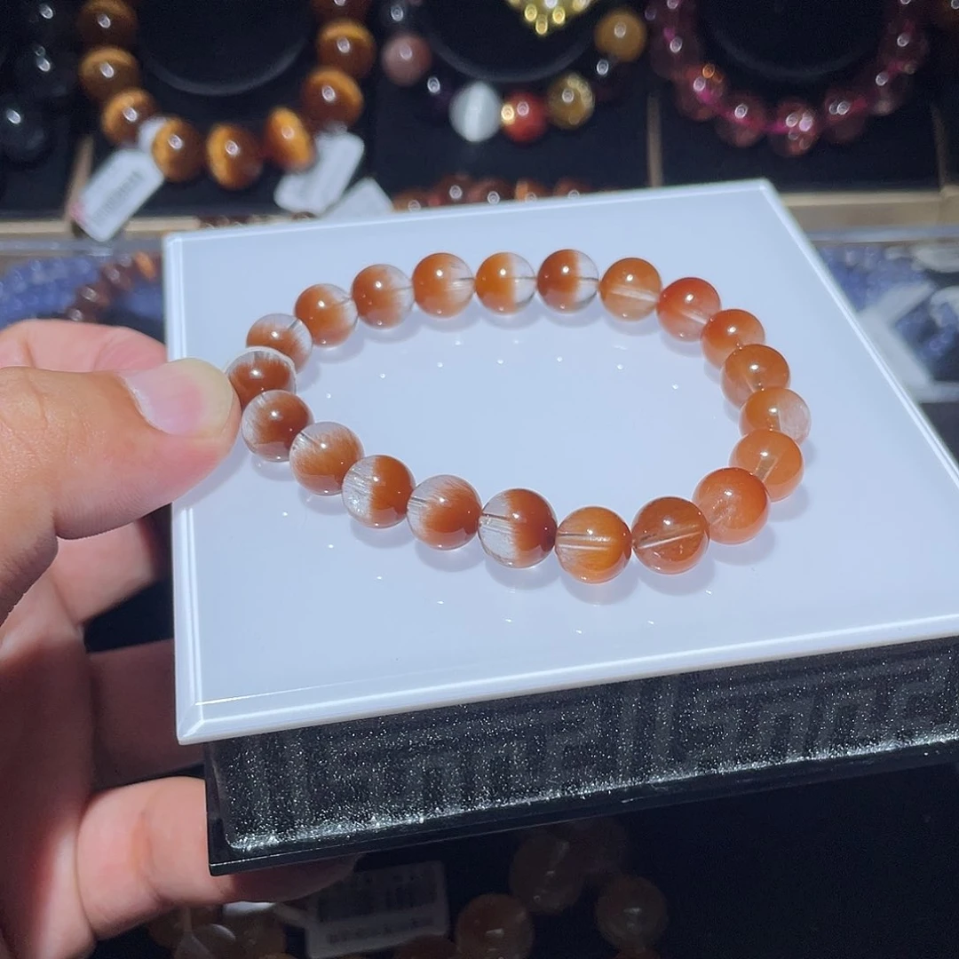 水晶手链未镶嵌黄兔毛9