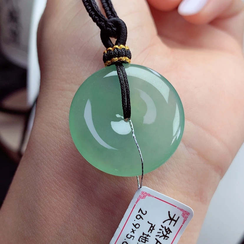 【闪购商品】颈饰未镶嵌翡翠尺寸26.9-5.6